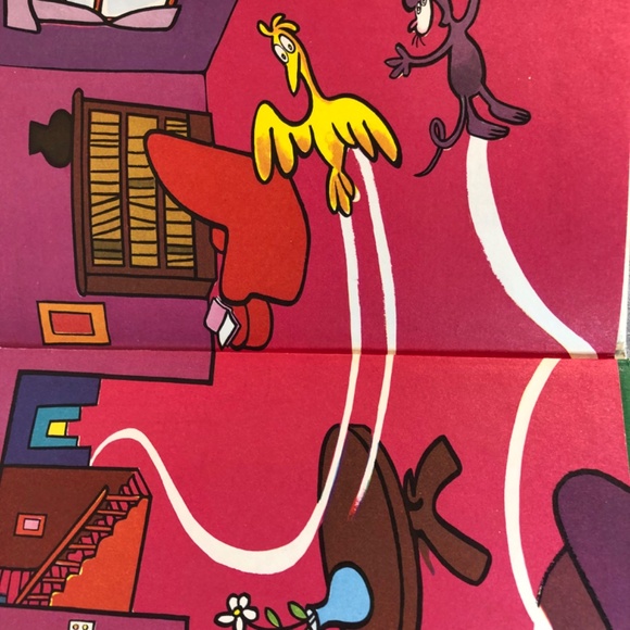 Vintage 1972 In a People House By Seuss Book - Picture 3 of 8